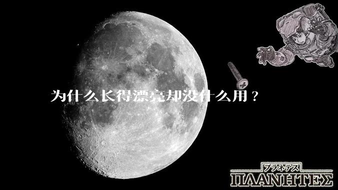 为什么长得漂亮却没什么用?